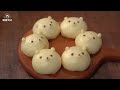 [SUB] Steamed Custard Buns :: Soft & fluffy :: Easy Recipe