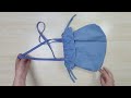 DIY 소매 두장으로 놀라운 아이디어 가방 탄생!!/An amazing idea bag created with two sleeves/셔츠 리폼/Upcycling shirt