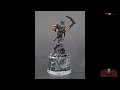 TIMELAPSE - Painting the Female Wraith (77536) from Reaper Miniatures