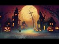 Haunted Village Halloween Ambience. Spooky Ambience. ASMR Ambience