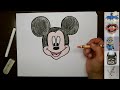 Drawing: How To Draw Mickey Mouse Step by Step!