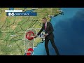 Wednesday update on Tropical Storm Debby: Storm will make landfall east of Charleston