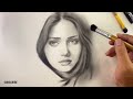 How to draw a realistic sketch using a graphite pencil
