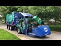 Homewood Disposal Garbage Trucks- New Grill Autocars Vs. Random Cans