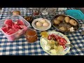 Patates ve Yumurta  Birlikte Haşlamak - Yaz Kahvaltılığı