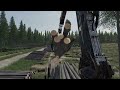 FORESTRY WORK WITH THE KOMATSU FORWARDER! | FS22 | Forestry | Holmåkra 22 | Timelapse | E02