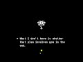 Undertale Yellow - Flowey Dialog Change if You Do Neutral Route For The 3rd TIme