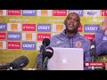 Al Ahly Head Coach Pitso Mosimane: We're happy with the outcome of the results