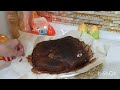 how to make chocolate cake with air fryer? 💖 dessert   #asmr  #viral   #cake