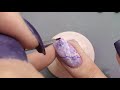 HOW TO: Marble Nail With Dip Powder & Alcohol Ink