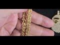 TRAXNYC's:6mm Solid 14k 22' Gucci Link Chain Review: Worth it?