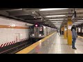 MTA New York City Subway A, C, E, L, Q, W Trains In Manhattan (1/4/21)