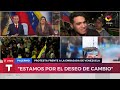 PROTESTA FRENTE A LA EMBAJADA DE VENEZUELA - TELENOCHE ¡EN VIVO!