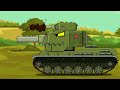 EVOLUTION KARL-44 vs GUSTAV vs KV-1 vs KV-2 KV-3 KV-4 KV-5 - Cartoons about tanks