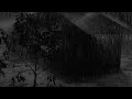 Heavy Rain & Powerful Thunder in Hidden House inside the Forest - Rain Sounds for  Deep Sleep, Relax