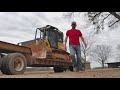 Loading a Bulldozer