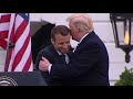 Trump Body Language with Macron -- Friend or Foe?