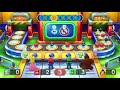 Mario Party 10 - Minigames - Peach vs Mario vs Donkey Kong vs Luigi