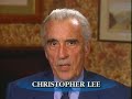 Christopher Lee on Boris Karloff