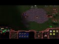 Starcraft: 1 Zerg vs 7 Random Computers