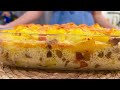 Golden Potato and Vegetable Casserole with Cheese
