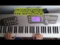 Treino JazzBlues aluno Evander. Timbres de piano desse teclado são espetaculares - link na descrição