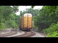 HLCX Leading CSX Train with Crazy Horn