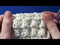 TEXTURED CROCHET STITCH IDEAL FOR BLANKETS. VERY EASY. THE FAUX BOBBLE STITCH.