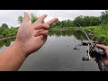 RAW & UNCUT Fishing in my Childhood Pond!!! (SURPRISE CATCH)