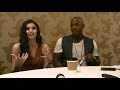 Nicole Maines & Mehcad Brooks Interview for Supergirl at Comic-Con