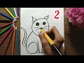 how to draw pictures using 6 number || number drawing || number drawing easy step by step