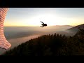 THIS IS WHAT HAPPENS When You Go Paragliding From A High Mountain at Sunset