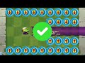 Can you kill 100 Chickens using only 1 Plant Food? | Plants Vs Zombies |