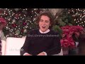 Timothée Chalamet y Armie Hammer en Ellen 1 (subs español)