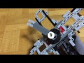レゴで手動式コーヒーミルを電動化した。 A manual coffee mill was motorized using Lego.