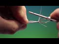 Fly Tying extended mayfly dry fly body tutorial with Barry Ord Clarke