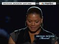 Michael Jackson Memorial Service - Queen Latifah Reads Maya Angelou