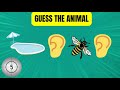 Guess the Animal by Emoji | Animal Quiz | Emoji Quiz