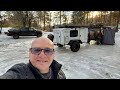 Solo Snow Camping | Overland Adventure | Stuck in Snow | Runaway Campers | Off Road Camper | GX470