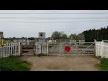 Holme Green Level Crossing, Bedfordshire (12/04/24)