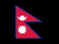 For your projects, Flag of Nepal Waving Animation Full Screen 1920 x 1080 pixels High Resolution