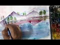 Painting / Watercolor painting Tutorial/ Step By Step