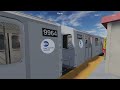 R160A M Train Arriving at Myrtle Avenue #nyctsubway #8533 #r160 #roblox #gaming #realistic