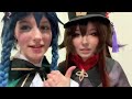 anime convention w/ my friends || cosplay vlog!!