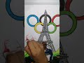 International Olympic day drawing । International Olympic day poster । Olympic Torch drawing