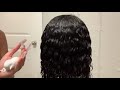 HOW TO MAKE A CLOSURE WIG GLUELESS UNDER $5 | FEAT. JAJAHAIR