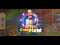 Homescapes wonderful game play video one day complete 🏡🏡🏡