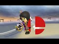Super Smash Bros. for Wii U - Me (Mii) vs. Bayonetta (Lv.8)