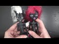 The Unicorn Doll - Black'n'White Challenge (with a hint of gold) / Monster High Repaint