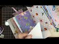 Working in my new junk journal. Come along and join me!